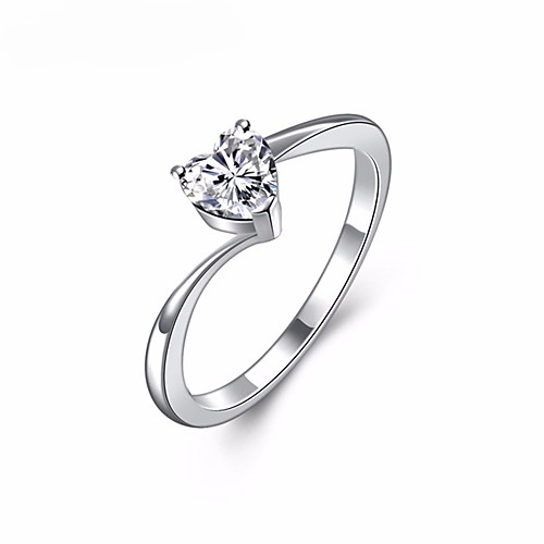 Women's Couple Rings Knuckle Ring wrap ring Diamond Crystal Cubic Zirconia Silver Alloy Sweet Elegant Wedding Masquerade Jewelry Simulated Heart Love
Women's Couple Rings Knuckle Ring wrap ring Diamond Crystal Cubic Zirconia Silver Alloy Sweet Elegant Wedding Masquerade Jewelry Simulated Heart Love