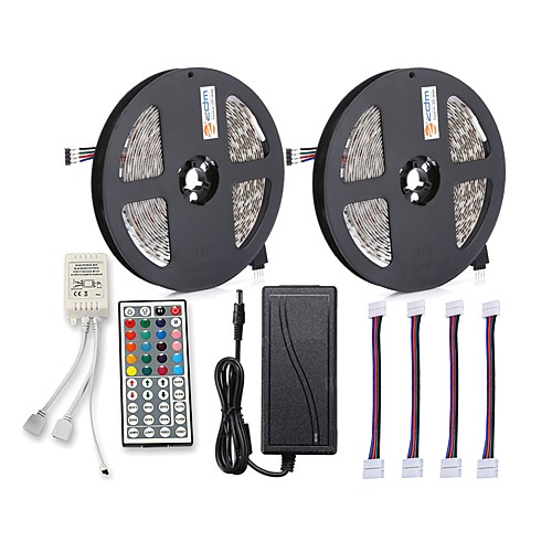 2x5M LED Light Strips RGB Tiktok Lights SMD5050 30 LEDs Per Meter 10mm 44Key IR Controller 12V 6A Power Supply with 4PCS Connecting line Soft Light Strip Kit
2x5M LED Light Strips RGB Tiktok Lights SMD5050 30 LEDs Per Meter 10mm 44Key IR Controller 12V 6A Power Supply with 4PCS Connecting line Soft Light Strip Kit