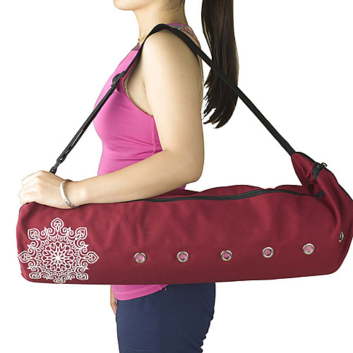 22 L Yoga Mat Bag - Fitness, Gym Workout, Pilates Large Capacity, Waterproof, Ventilation Canvas Purple, Red, Black
22 L Yoga Mat Bag - Fitness, Gym Workout, Pilates Large Capacity, Waterproof, Ventilation Canvas Purple, Red, Black