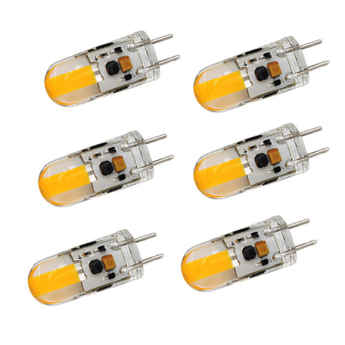 6pcs 2 W LED Bi-pin Lights 350-380 lm GY6.35 T 1 LED Beads COB Dimmable Warm White Cold White 12-24 V
6pcs 2 W LED Bi-pin Lights 350-380 lm GY6.35 T 1 LED Beads COB Dimmable Warm White Cold White 12-24 V