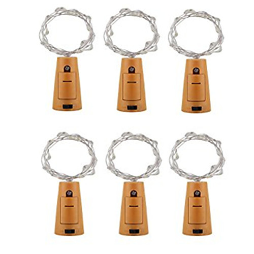 6pcs 2m 20led Cork Shaped Bottle Stopper Lamp Glass Wine Silver Copper Wire String Lighting Christmas Party Wedding Decoration
6pcs 2m 20led Cork Shaped Bottle Stopper Lamp Glass Wine Silver Copper Wire String Lighting Christmas Party Wedding Decoration