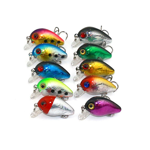 10 pcs Fishing Lures Crank lifelike Floating Bass Trout Pike Sea Fishing Fly Fishing Bait Casting
10 pcs Fishing Lures Crank lifelike Floating Bass Trout Pike Sea Fishing Fly Fishing Bait Casting