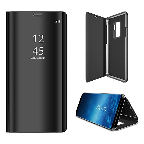 Phone Case For Samsung Galaxy Full Body Case Flip S9 S9 Plus S8 Plus S8 S7 edge S7 S6 edge plus S6 edge S6 Mirror Flip Auto Sleep / Wake Up Solid Color Hard Plastic
Phone Case For Samsung Galaxy Full Body Case Flip S9 S9 Plus S8 Plus S8 S7 edge S7 S6 edge plus S6 edge S6 Mirror Flip Auto Sleep / Wake Up Solid Color Hard Plastic