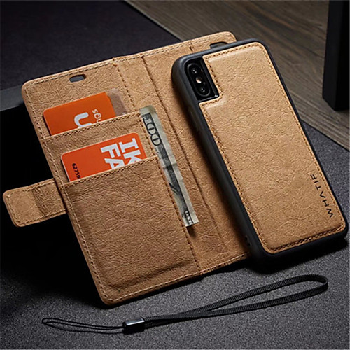 Case For Apple iPhone X / iPhone 8 Plus / iPhone 8 Wallet / Card Holder / with Stand Full Body Cases Solid Colored Hard PU Leather / DIY
Case For Apple iPhone X / iPhone 8 Plus / iPhone 8 Wallet / Card Holder / with Stand Full Body Cases Solid Colored Hard PU Leather / DIY