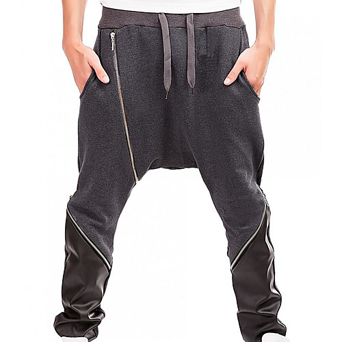 Men's Active Daily Sweatpants Pants Color Block Full Length Black Light gray Dark Gray / Spring
Men's Active Daily Sweatpants Pants Color Block Full Length Black Light gray Dark Gray / Spring