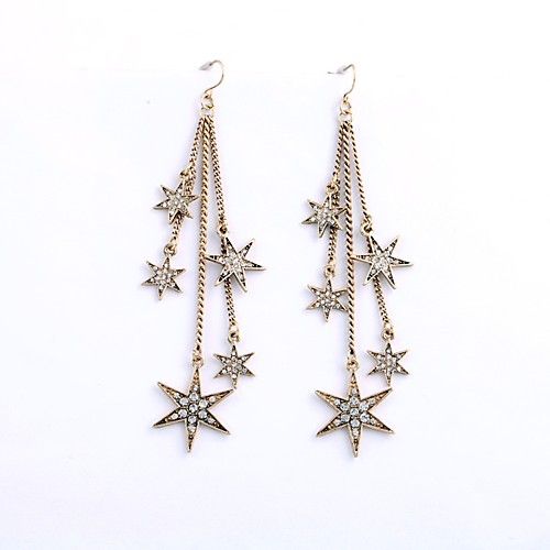 Women's Drop Earrings Star Ladies Classic Fashion Earrings Jewelry Gold For Daily
Women's Drop Earrings Star Ladies Classic Fashion Earrings Jewelry Gold For Daily