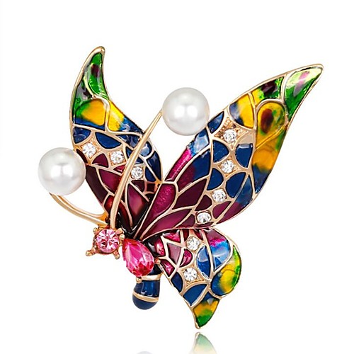 Women's Brooches Butterfly Rainbow Ladies Vintage Brooch Jewelry Red,Blue,Purple For Party Daily
Women's Brooches Butterfly Rainbow Ladies Vintage Brooch Jewelry Red,Blue,Purple For Party Daily