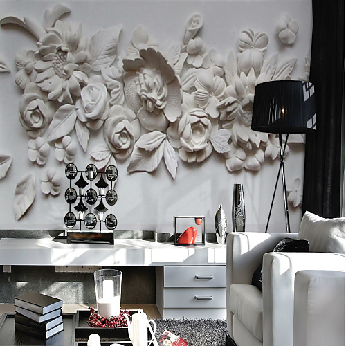 Mural Wallpaper Wall Sticker Covering Print Adhesive Required 3D Effect Relief Blossom Flower Canvas Home Décor
Mural Wallpaper Wall Sticker Covering Print Adhesive Required 3D Effect Relief Blossom Flower Canvas Home Décor
