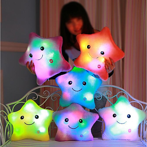 LED Lighting Stuffed Animal Plush Toys Plush Dolls Stuffed Animal Plush Toy Romance Star Lovely Comfy Luminous pillow Led Light Pillow Start Shape Imaginative Play, Stocking, Great Birthday Gifts
LED Lighting Stuffed Animal Plush Toys Plush Dolls Stuffed Animal Plush Toy Romance Star Lovely Comfy Luminous pillow Led Light Pillow Start Shape Imaginative Play, Stocking, Great Birthday Gifts