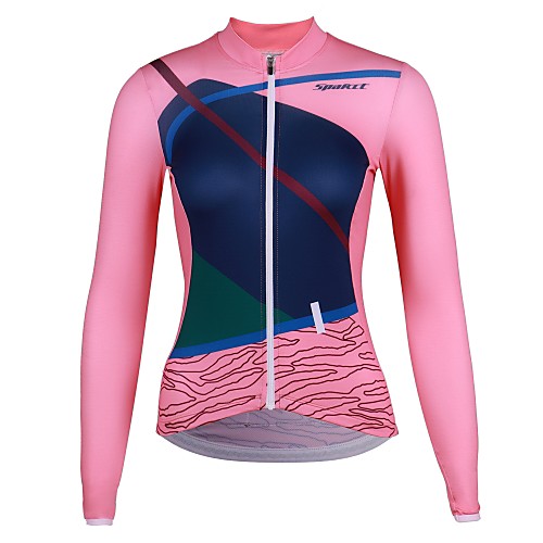 SPAKCT Women's Long Sleeve Cycling Jersey Winter Elastane Pink Animal Bike Jersey Mountain Bike MTB Road Bike Cycling Quick Dry Back Pocket Sports Clothing Apparel / Stretchy / Advanced / Expert
SPAKCT Women's Long Sleeve Cycling Jersey Winter Elastane Pink Animal Bike Jersey Mountain Bike MTB Road Bike Cycling Quick Dry Back Pocket Sports Clothing Apparel / Stretchy / Advanced / Expert