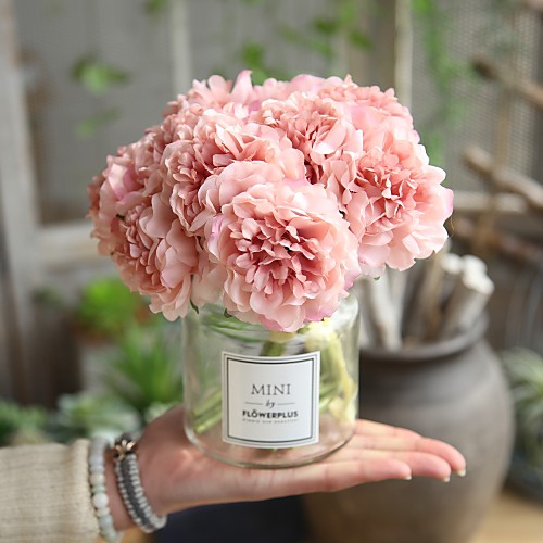 Artificial Flowers 5 Branch Wedding Wedding Flowers Peonies Tabletop Flower 26cm
Artificial Flowers 5 Branch Wedding Wedding Flowers Peonies Tabletop Flower 26cm