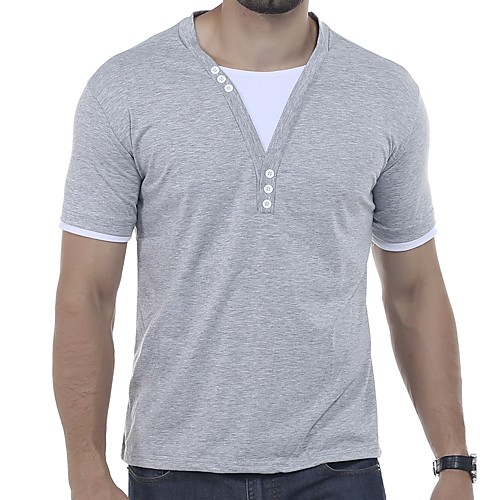 Men's T shirt Color Block Plus Size Patchwork Short Sleeve Daily Tops Basic Black Red Royal Blue
Men's T shirt Color Block Plus Size Patchwork Short Sleeve Daily Tops Basic Black Red Royal Blue