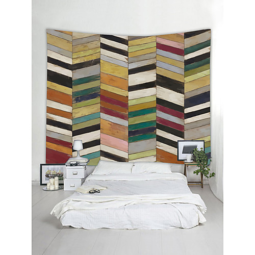 Wall Tapestry Art Decor Blanket Curtain Picnic Tablecloth Hanging Home Bedroom Living Room Dorm Decoration Geometric Rustic Colorful Wood Board Plank
Wall Tapestry Art Decor Blanket Curtain Picnic Tablecloth Hanging Home Bedroom Living Room Dorm Decoration Geometric Rustic Colorful Wood Board Plank