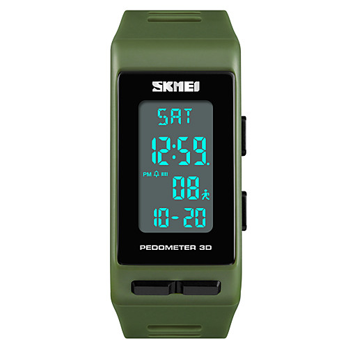 SKMEI Women's Ladies Sport Watch Japanese Digital 50 m Water Resistant / Water Proof Alarm Chronograph PU Band Digital Casual Fashion Black / Blue / Red - Red Green Blue One Year Battery Life
SKMEI Women's Ladies Sport Watch Japanese Digital 50 m Water Resistant / Water Proof Alarm Chronograph PU Band Digital Casual Fashion Black / Blue / Red - Red Green Blue One Year Battery Life