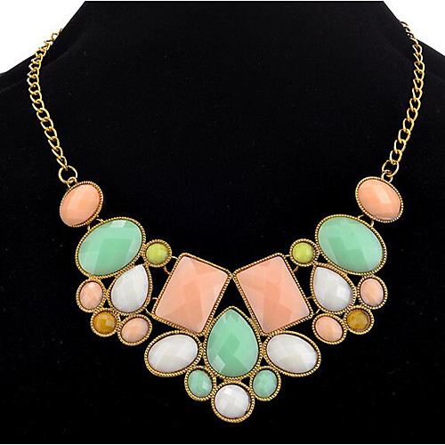 Women's Statement Necklace Statement Ladies Party Vintage Resin Alloy Pink 45 cm Necklace Jewelry For Party Holiday
Women's Statement Necklace Statement Ladies Party Vintage Resin Alloy Pink 45 cm Necklace Jewelry For Party Holiday
