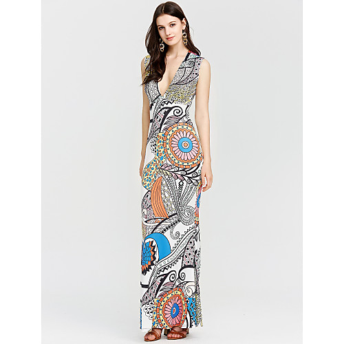 Women's A Line Dress Maxi long Dress Gray Sleeveless Print Summer Deep V Slim S M L XL / High Waist
Women's A Line Dress Maxi long Dress Gray Sleeveless Print Summer Deep V Slim S M L XL / High Waist