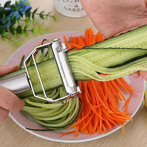 Kitchen Accessories Cooking Tools Multifunction Stainless Steel Julienne Peeler Vegetable Peeler Double Planing Grater
Kitchen Accessories Cooking Tools Multifunction Stainless Steel Julienne Peeler Vegetable Peeler Double Planing Grater