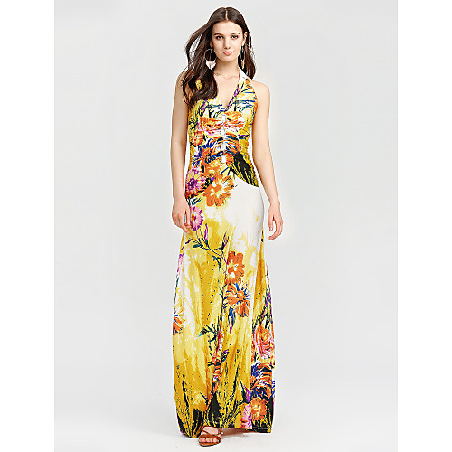 Women's Sheath Dress Maxi long Dress Yellow Sleeveless Floral Summer V Neck Beach M L XL XXL
Women's Sheath Dress Maxi long Dress Yellow Sleeveless Floral Summer V Neck Beach M L XL XXL