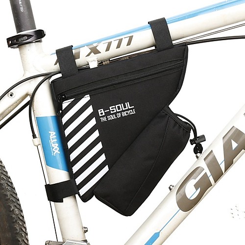 1.8 L Bike Frame Bag Top Tube Water Bottle Pocket Wearable Durable Bike Bag Terylene Bicycle Bag Cycle Bag Cycling / Bike
1.8 L Bike Frame Bag Top Tube Water Bottle Pocket Wearable Durable Bike Bag Terylene Bicycle Bag Cycle Bag Cycling / Bike
