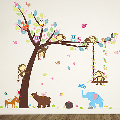 Decorative Wall Stickers - Animal Wall Stickers Animals Living Room Bedroom Bathroom Kitchen Dining Room Study Room / Office
Decorative Wall Stickers - Animal Wall Stickers Animals Living Room Bedroom Bathroom Kitchen Dining Room Study Room / Office