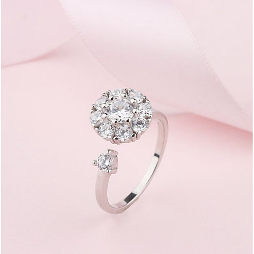 Band Ring Diamond Silver Copper Snowflake Ladies Classic Sweet Adjustable / Cubic Zirconia / Open Cuff Ring
Band Ring Diamond Silver Copper Snowflake Ladies Classic Sweet Adjustable / Cubic Zirconia / Open Cuff Ring