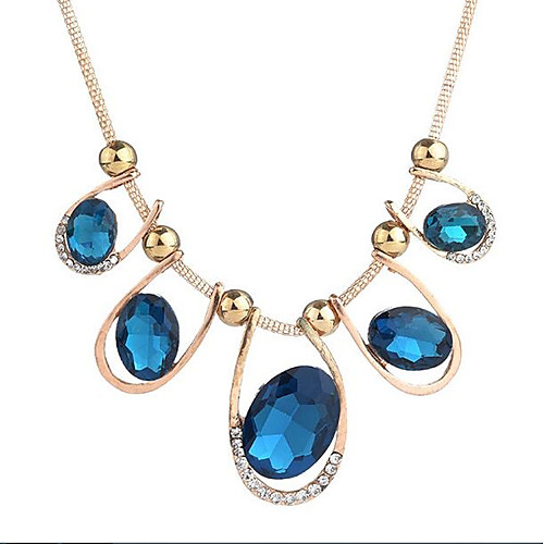 Women's Cubic Zirconia Choker Necklace Geometrical Mother Daughter Ladies Vintage Grandmother Chunky Zircon Glass Alloy Blue 50 cm Necklace Jewelry For Evening Party Going out
Women's Cubic Zirconia Choker Necklace Geometrical Mother Daughter Ladies Vintage Grandmother Chunky Zircon Glass Alloy Blue 50 cm Necklace Jewelry For Evening Party Going out