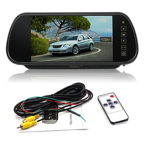 ZIQIAO 7 Inch Color TFT LCD Car Rear View Mirror Monitor Auto Vehicle Parking Rearview Monitor for Reverse Camera
ZIQIAO 7 Inch Color TFT LCD Car Rear View Mirror Monitor Auto Vehicle Parking Rearview Monitor for Reverse Camera