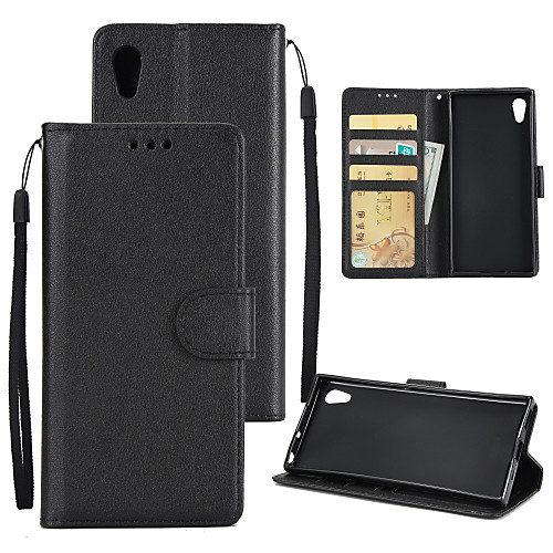 Phone Case For Sony Full Body Case Leather Wallet Card Sony Xperia XZ Sony Xperia XA1 Ultra Xperia XA1 Plus Sony Xperia XA1 Wallet Card Holder Shockproof Solid Color Hard PU Leather
Phone Case For Sony Full Body Case Leather Wallet Card Sony Xperia XZ Sony Xperia XA1 Ultra Xperia XA1 Plus Sony Xperia XA1 Wallet Card Holder Shockproof Solid Color Hard PU Leather
