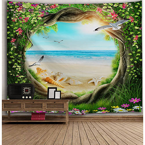 Window Landscape Wall Tapestry Art Decor Blanket Curtain Picnic Tablecloth Hanging Home Bedroom Living Room Dorm Decoration Polyester Sea Ocean Beach
Window Landscape Wall Tapestry Art Decor Blanket Curtain Picnic Tablecloth Hanging Home Bedroom Living Room Dorm Decoration Polyester Sea Ocean Beach