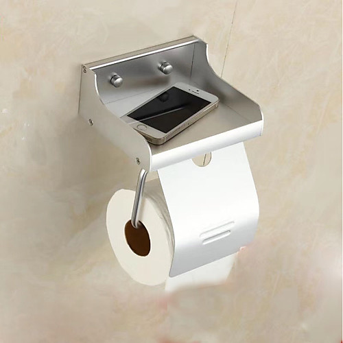 Toilet Paper Holders Multifunction Contemporary Aluminum 1pc - Bathroom N / A Wall Mounted
Toilet Paper Holders Multifunction Contemporary Aluminum 1pc - Bathroom N / A Wall Mounted