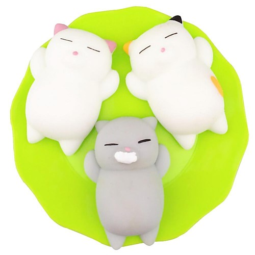 Squishy Squishies Squishy Toy Squeeze Toy / Sensory Toy Stress Reliever 3 pcs Cat Mini Kawaii Mochi For Kid's Adults' Children's Boys' Girls' Gift Party Favor / 14 Years & Up
Squishy Squishies Squishy Toy Squeeze Toy / Sensory Toy Stress Reliever 3 pcs Cat Mini Kawaii Mochi For Kid's Adults' Children's Boys' Girls' Gift Party Favor / 14 Years & Up