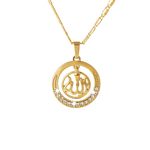 Pendant Necklace Faith Ladies Ethnic 18K Gold Plated Alloy Gold Silver Rose Gold 55 cm Necklace Jewelry For Gift Daily
Pendant Necklace Faith Ladies Ethnic 18K Gold Plated Alloy Gold Silver Rose Gold 55 cm Necklace Jewelry For Gift Daily