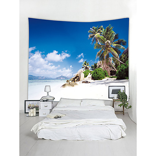 Beach Theme Landscape Wall Decor Polyester Contemporary Modern Wall Art, Wall Tapestries Decoration
Beach Theme Landscape Wall Decor Polyester Contemporary Modern Wall Art, Wall Tapestries Decoration