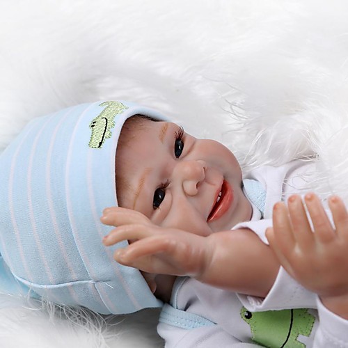 NPKCOLLECTION 20 inch NPK DOLL Reborn Doll Girl Doll Baby Girl Newborn lifelike Cute Child Safe Hand Applied Eyelashes Cloth 3/4 Silicone Limbs and Cotton Filled Body with Clothes and Accessories for
NPKCOLLECTION 20 inch NPK DOLL Reborn Doll Girl Doll Baby Girl Newborn lifelike Cute Child Safe Hand Applied Eyelashes Cloth 3/4 Silicone Limbs and Cotton Filled Body with Clothes and Accessories for