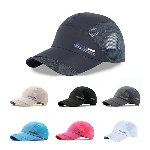 Men's Women's Hiking Cap Ball Cap Summer Outdoor Sunscreen UV Resistant Breathable Quick Dry Hat Solid Colored Mesh White Black Fuchsia for Hiking Climbing Traveling / Micro-elastic
Men's Women's Hiking Cap Ball Cap Summer Outdoor Sunscreen UV Resistant Breathable Quick Dry Hat Solid Colored Mesh White Black Fuchsia for Hiking Climbing Traveling / Micro-elastic
