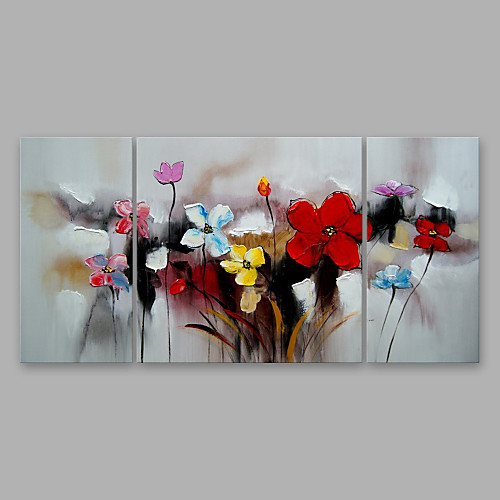 Oil Painting Hand Painted Vertical Floral / Botanical Modern Stretched Canvas / Three Panels
Oil Painting Hand Painted Vertical Floral / Botanical Modern Stretched Canvas / Three Panels