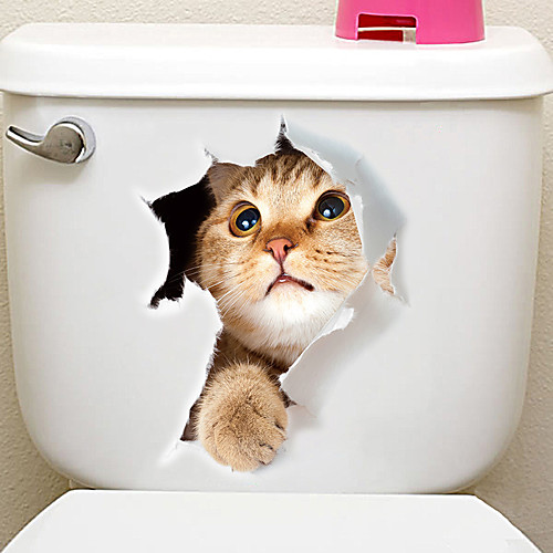 Fridge Stickers Toilet Stickers - Animal Wall Stickers Animals 3D Living Room Bedroom Bathroom Kitchen Dining Room Study Room / Office 2325cm
Fridge Stickers Toilet Stickers - Animal Wall Stickers Animals 3D Living Room Bedroom Bathroom Kitchen Dining Room Study Room / Office 2325cm