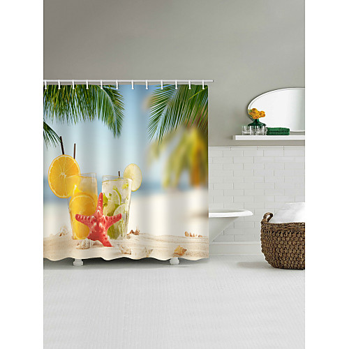Shower Curtains & Hooks Contemporary Casual Polyester 3D Machine Made Waterproof Bathroom
Shower Curtains & Hooks Contemporary Casual Polyester 3D Machine Made Waterproof Bathroom