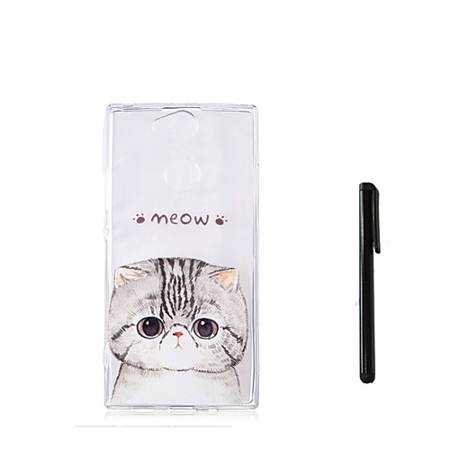 Case For Sony Xperia XZ1 Compact / Sony Xperia XZ1 / Sony Xperia XA2 Ultra Translucent Back Cover Cat / Animal Soft TPU
Case For Sony Xperia XZ1 Compact / Sony Xperia XZ1 / Sony Xperia XA2 Ultra Translucent Back Cover Cat / Animal Soft TPU