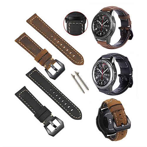 Ремешок для часов для Gear S3 Frontier / Gear S3 Classic Samsung Galaxy Классическая застежка Натуральная кожа Повязка на запястье
Ремешок для часов для Gear S3 Frontier / Gear S3 Classic Samsung Galaxy Классическая застежка Натуральная кожа Повязка на запястье
