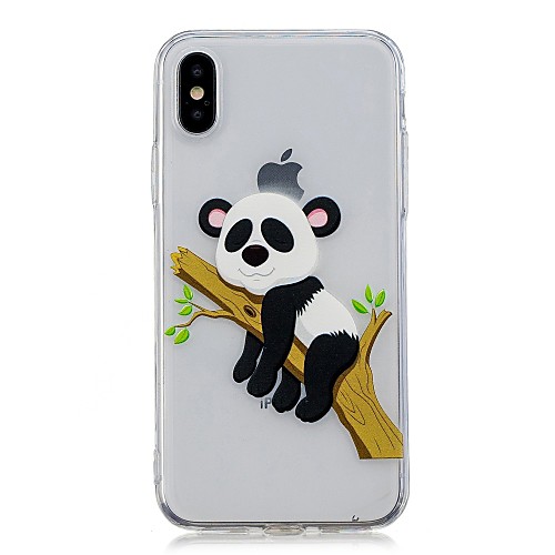 Case For Apple iPhone X / iPhone 8 Plus / iPhone 8 Transparent / Pattern Back Cover Panda Soft TPU
Case For Apple iPhone X / iPhone 8 Plus / iPhone 8 Transparent / Pattern Back Cover Panda Soft TPU