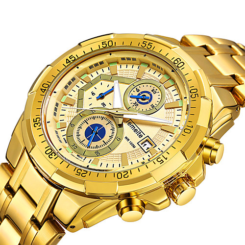 Men's Sport Watch Analog Quartz Luxury Calendar / date / day Stopwatch Casual Watch / Stainless Steel
Men's Sport Watch Analog Quartz Luxury Calendar / date / day Stopwatch Casual Watch / Stainless Steel
