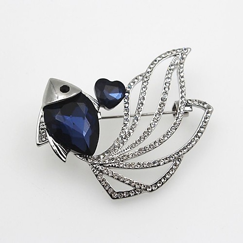 Women's Synthetic Amethyst Brooches Sculpture Fish Ladies Simple Classic Brooch Jewelry Wine Royal Blue For Daily
Women's Synthetic Amethyst Brooches Sculpture Fish Ladies Simple Classic Brooch Jewelry Wine Royal Blue For Daily