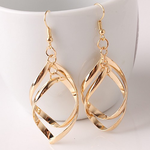 Women's Drop Earrings Layered Ladies Stylish Classic Earrings Jewelry Gold / Silver For Daily 1 Pair
Women's Drop Earrings Layered Ladies Stylish Classic Earrings Jewelry Gold / Silver For Daily 1 Pair