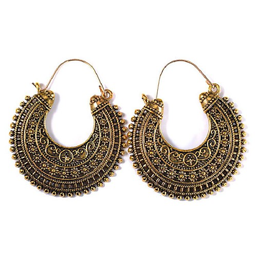 Women's Drop Earrings Long filigree Ladies Ethnic Fashion Boho Earrings Jewelry Black / Gold / Silver For Party / Evening School 1 Pair
Women's Drop Earrings Long filigree Ladies Ethnic Fashion Boho Earrings Jewelry Black / Gold / Silver For Party / Evening School 1 Pair