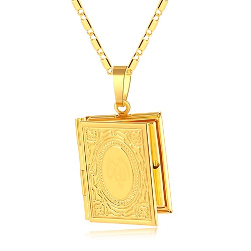 Women's Pendant Necklace Thick Chain Locket Ladies Ethnic Vintage Copper Silver Gold 50 cm Necklace Jewelry 1pc For Party Gift
Women's Pendant Necklace Thick Chain Locket Ladies Ethnic Vintage Copper Silver Gold 50 cm Necklace Jewelry 1pc For Party Gift