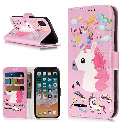 Case For Apple iPhone X / iPhone 8 Plus / iPhone 8 Wallet / Card Holder / with Stand Full Body Cases Unicorn / Cartoon Hard PU Leather
Case For Apple iPhone X / iPhone 8 Plus / iPhone 8 Wallet / Card Holder / with Stand Full Body Cases Unicorn / Cartoon Hard PU Leather