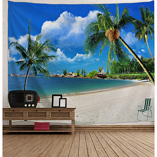 Wall Tapestry Art Decor Blanket Curtain Picnic Tablecloth Hanging Home Bedroom Living Room Dorm Decoration Holiday Vacation Landscape Sea Ocean Beach Coconut Tree
Wall Tapestry Art Decor Blanket Curtain Picnic Tablecloth Hanging Home Bedroom Living Room Dorm Decoration Holiday Vacation Landscape Sea Ocean Beach Coconut Tree