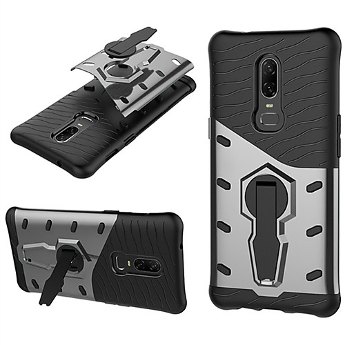 Phone Case For OnePlus Back Cover OnePlus 5T OnePlus 6 with Stand Solid Color Hard TPU
Phone Case For OnePlus Back Cover OnePlus 5T OnePlus 6 with Stand Solid Color Hard TPU