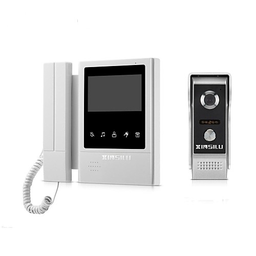 XINSILU XSL-V43E168 Wired 4.3 inch Telephone / Hands-free 480272 Pixel One to One Video Doorphone
XINSILU XSL-V43E168 Wired 4.3 inch Telephone / Hands-free 480272 Pixel One to One Video Doorphone